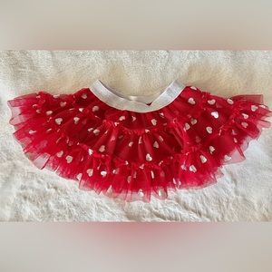 Baby GIRLS Valentine’s Day 3m / 3-6 months heart tutu